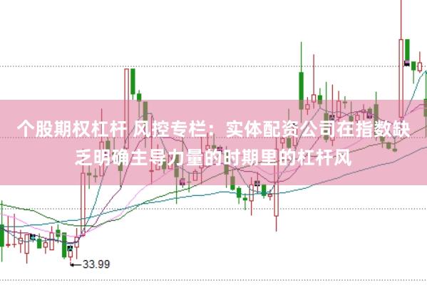个股期权杠杆 风控专栏：实体配资公司在指数缺乏明确主导力量的时期里的杠杆风