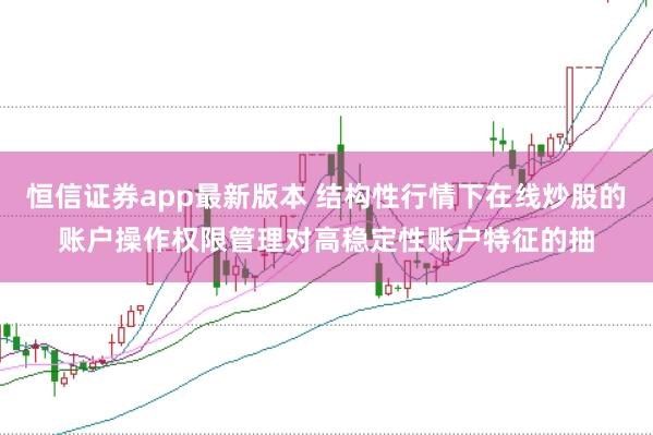 恒信证券app最新版本 结构性行情下在线炒股的账户操作权限管理对高稳定性账户特征的抽